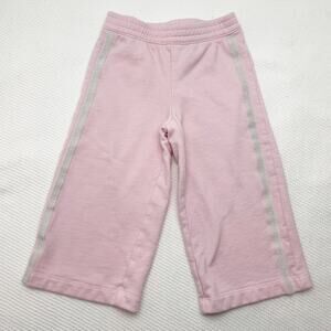 Janie And Jack Wide Leg Sparkle Stripe Sweats